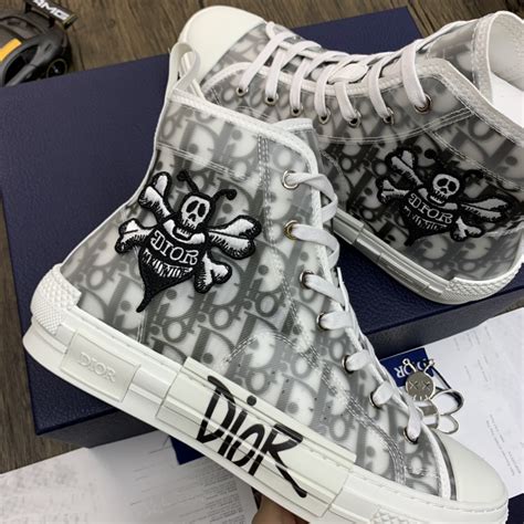 dior skull shoes|Dior b23 high top sneakers.